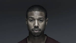 Michael B. Jordan Close-up Shot Wallpaper