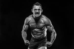 Michael Chandler Strong Muscles Wallpaper