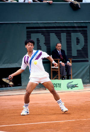 Michael Chang 1989 French Open Wallpaper