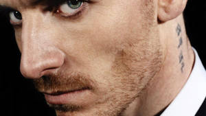 Michael Fassbender Neck Tattoo Wallpaper