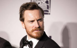 Michael Fassbender With Beard Wallpaper