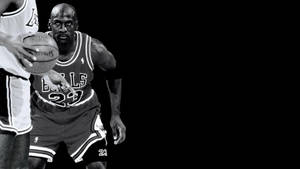 Michael Jordan Black And White Wallpaper