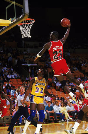 Michael Jordan Classic Dunk Wallpaper