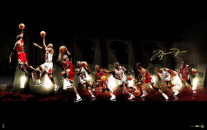 Michael Jordan Shoot Time-lapse Wallpaper