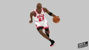 Michael Jordan Vector Art Wallpaper
