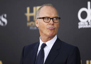 Michael Keaton Black Suit Wallpaper