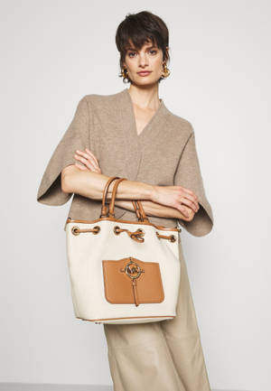 Michael Kors White And Brown Bag Wallpaper