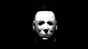 Michael Myers Black And White Mask Wallpaper