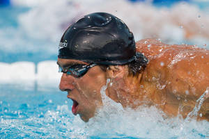 Michael Phelps Black Cap Wallpaper