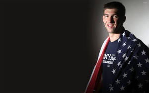 Michael Phelps, The Swimming Sensation Of America Wallpaper