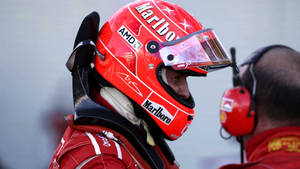 Michael Schumacher Side View Wallpaper