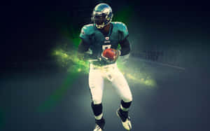 Michael Vick Of The Atlanta Falcons Wallpaper