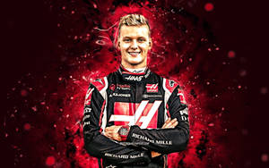 Mick Schumacher Abstract Edit Wallpaper