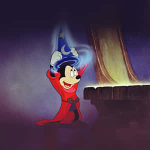 Mickey Mouse Sorcerers Apprentice Fantasia Wallpaper