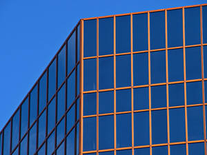 Microsoft Surface Blue Building Wallpaper