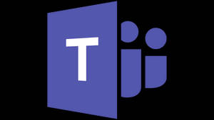 Microsoft Teams Purple Logo Wallpaper