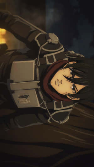 Mikasa Ackerman Season4 Portrait Wallpaper