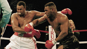 Mike Tyson Vs. Larry Holmes Wallpaper