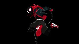 Miles Morales In Spider Man Into The Spider Verse 4k 8k Wallpaper Wallpaper