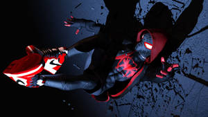 Miles Morales On The Ground Wallpaper
