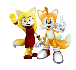 Miles Prower And Sonic Boom Wallpaper