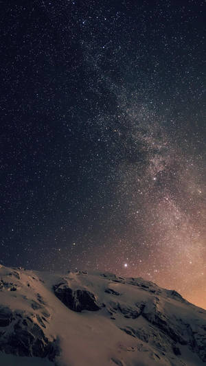 Milky Way Sky Ios 7 Wallpaper