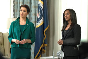 Millie Grant And Olivia Pope From Scandal Wallpaper
