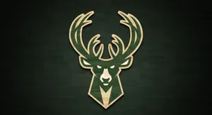Milwaukee Bucks Vibrant Logo Wallpaper