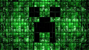 Minecraft Creeper Collage Wallpaper