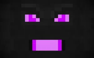 Minecraft Ender Dragon Eyes And Mouth Wallpaper
