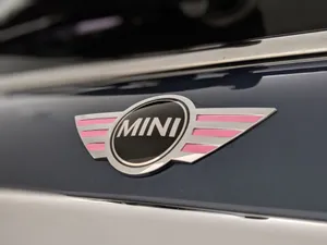 Mini Cooper Logo Close Up Wallpaper