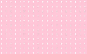Mini Cross Aesthetic Pattern Wallpaper