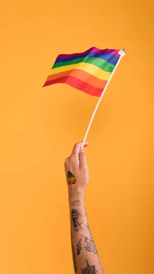 Mini Lgbt Flag Wallpaper