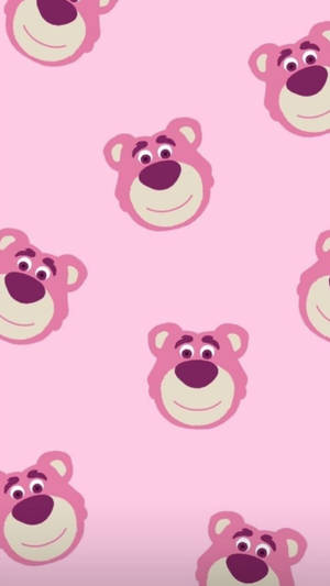 Mini Lotso Pattern Wallpaper