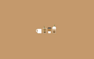 Minimalist Aesthetic Coffee Types For Computer Wallpaper