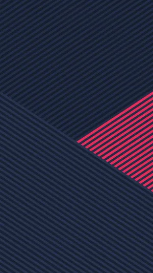 Minimalist Black And Red Pattern Wallpaper