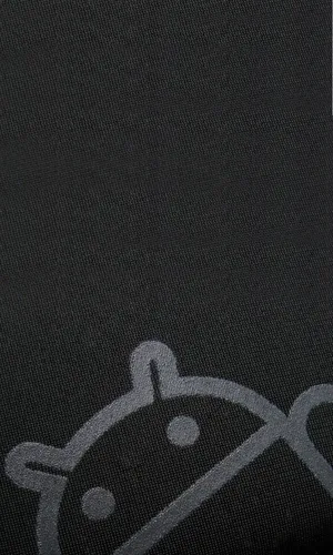 Minimalist Black Android Icon Wallpaper