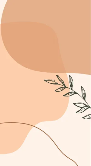 Minimalist Blue And White Theme Wallpaper