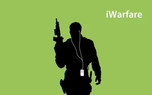 Minimalist Call Of Duty Soldier Wallpaper