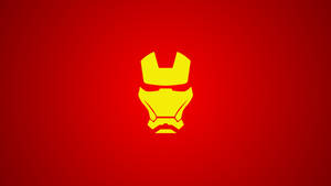 Minimalist Cool Iron Man Mask Wallpaper