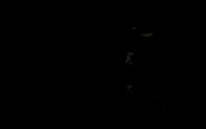 Minimalist Drawing Of Vegeta Black And White Wallpaper