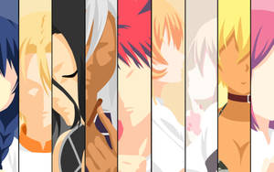 Minimalist Food Wars Shokugeki No Soma Wallpaper