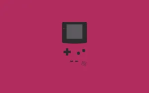 Minimalist Game Boy Color Art Wallpaper