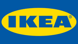 Minimalist Ikea Logo Wallpaper