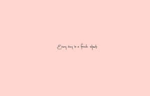 Minimalist Message For Rose Gold Laptop Wallpaper