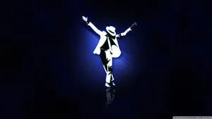 Minimalist Michael Jackson Fan Art Wallpaper