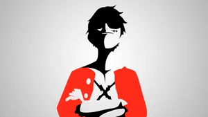 Minimalist One Piece Pirate King Luffy Wallpaper