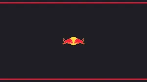 Minimalist Red Bull Vector Wallpaper