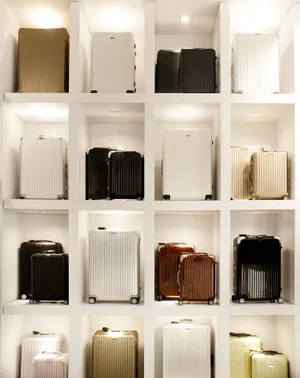 Minimalist Rimowa Luggage Store Wallpaper