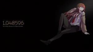 Minimalist Steins Gate Kurisu Makise Wallpaper